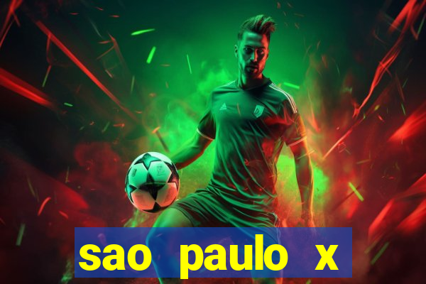 sao paulo x botafogo palpite